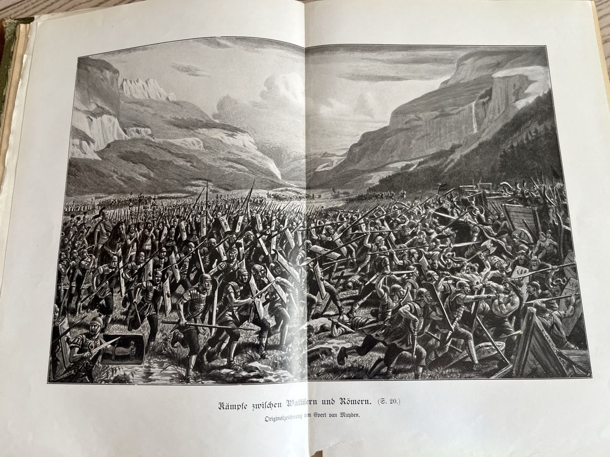 Libri: Die Kriegstaten der Schweizer - 2 Bände 1904 – Usato da Romanshorn venduto da Apfelschuss 5