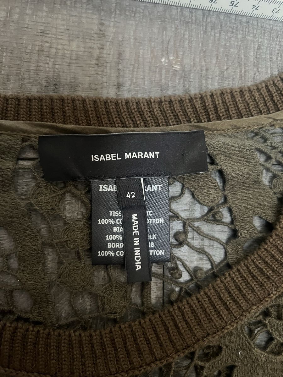 Isabel Marant Kleider: Isabel Marant Spitzenpullover Kleid Gr. 42 top Zustand  – Neu (gemäss Beschreibung) aus Horgen von Baroseda 1