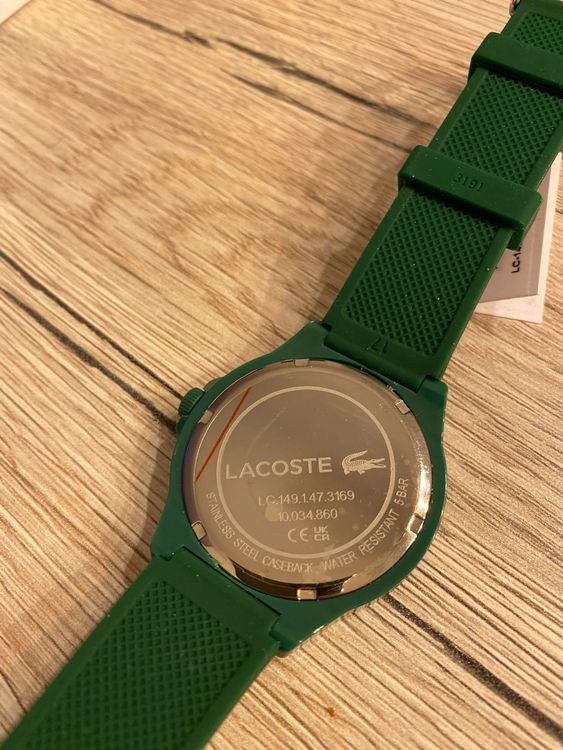 Lacoste Orologi: Neu!Lacoste Uhr Unisex Water resistant 5 bar – Nuovo e nell'imballaggio originale da St Gallen venduto da kon_2nnp 3