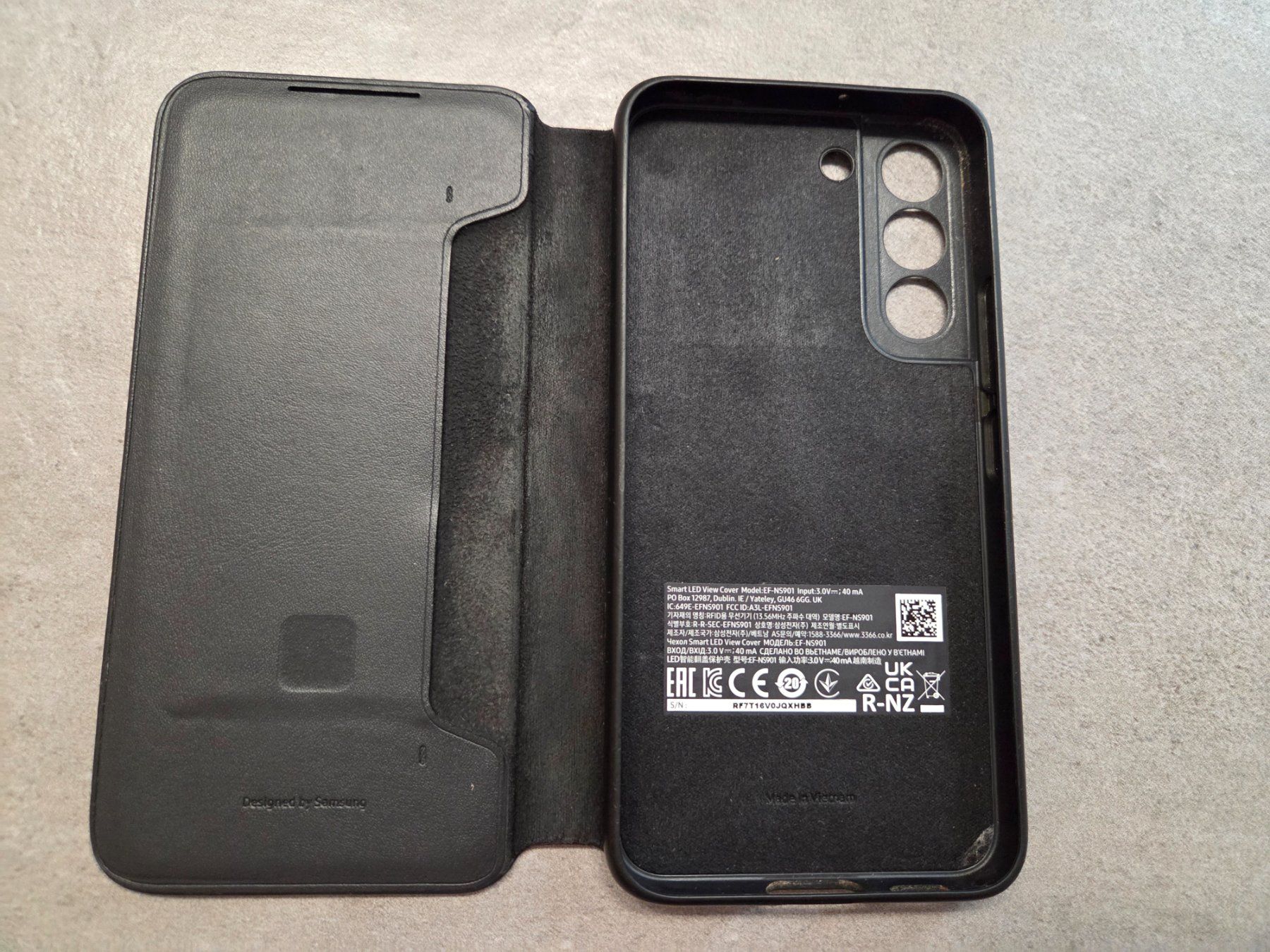 Samsung Cover & Protezioni schermo: Samsung S22 Case Smart LED View Cover – Usato da Stetten SH venduto da ExtremMIB 1