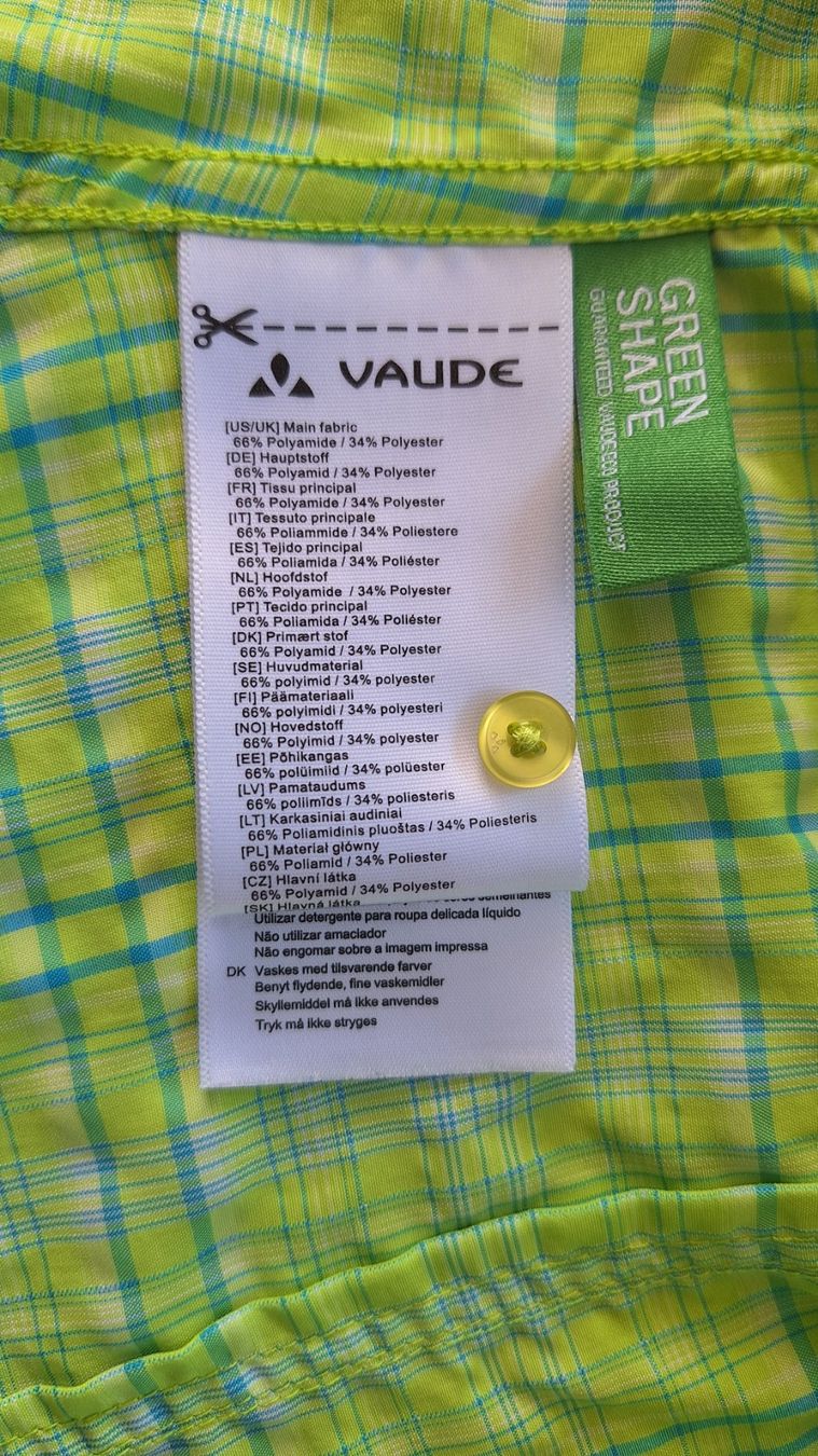 Vaude Camicette: VAUDE Wanderbluse Trekkingbluse Gr. 42/L – Nuovo (secondo la descrizione) da Flawil venduto da Seestern5 2