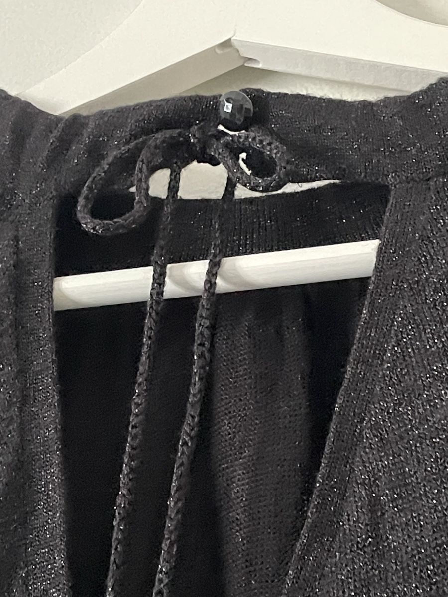 Mango Top: Top noir MNG Suit S, Chic & léger – Nuovo (secondo la descrizione) da Lausanne venduto da LILI0125 3