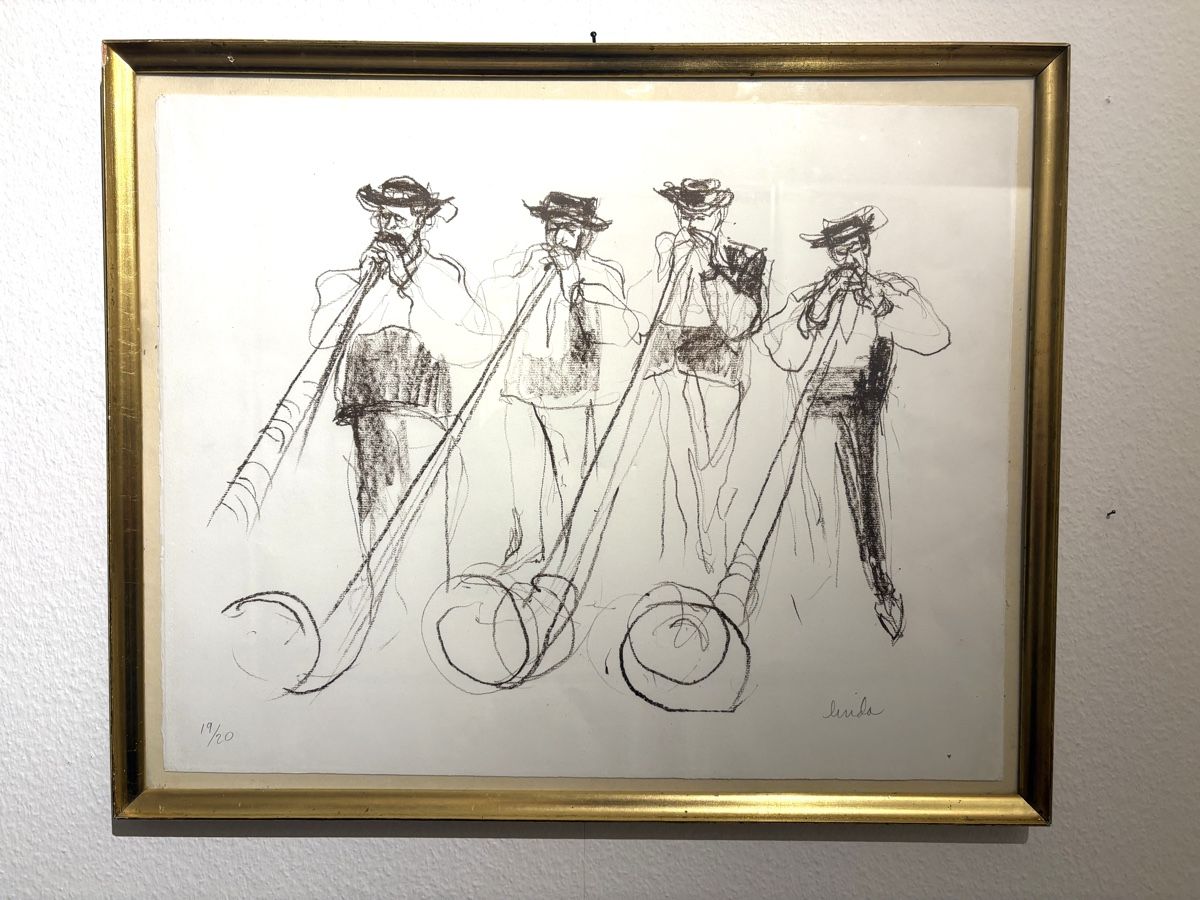 Grafica & Litografie: Original Lithographie Linda Graedel – Usato da Zürich venduto da erianos 3