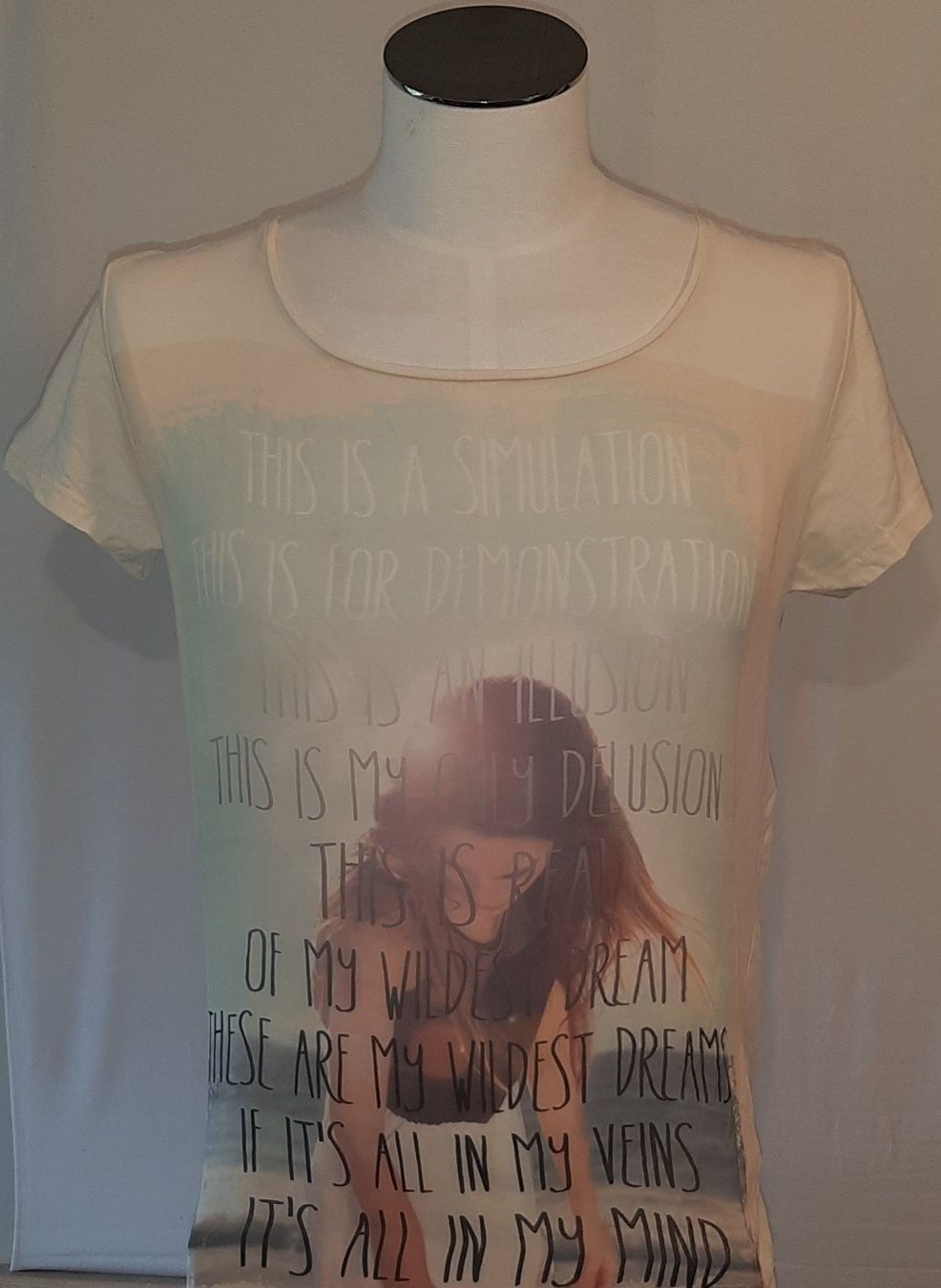 Mango Top: MANGO JEANS Damen Sommer Top Gr. 42 – Nuovo (secondo la descrizione) da Seuzach venduto da VT-Collections2 1