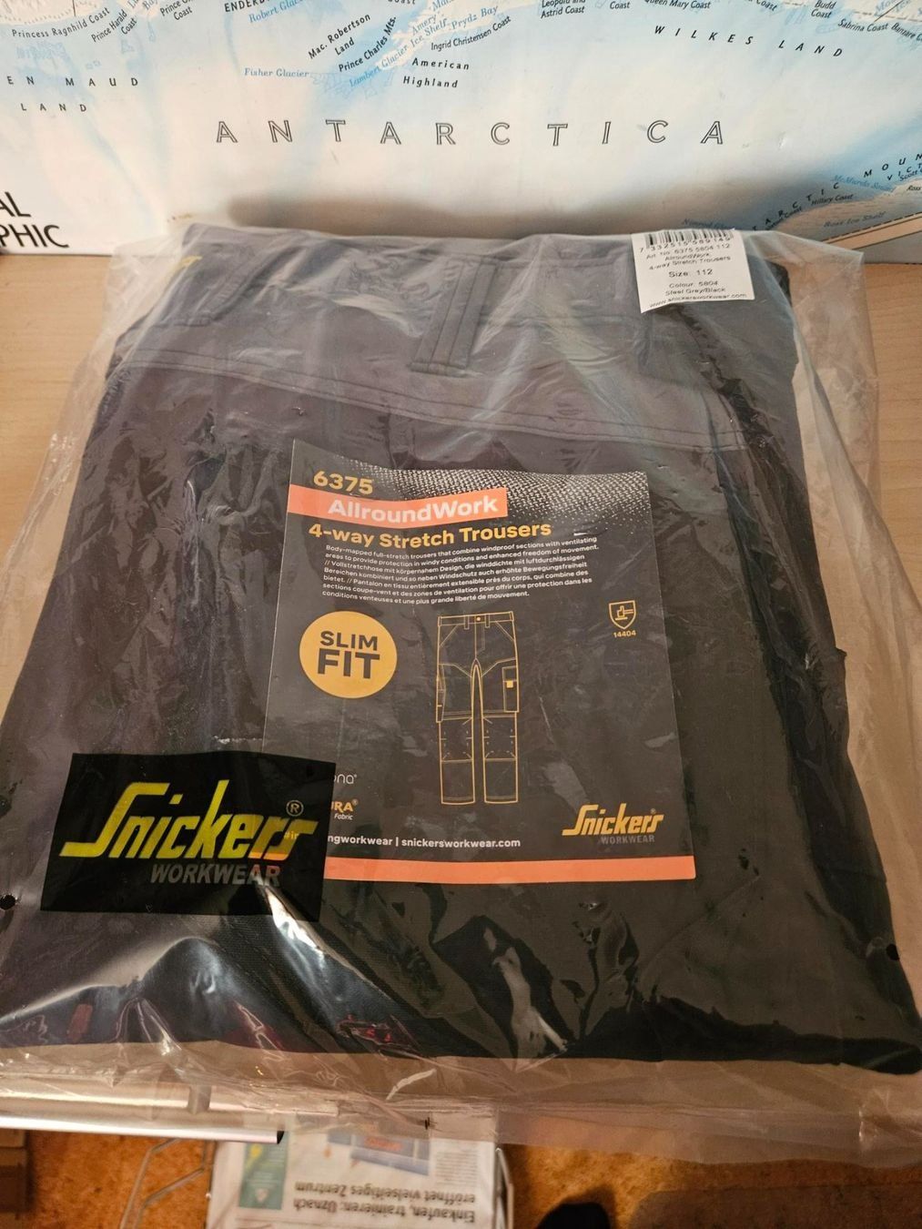 Snickers Pantalons: Snickers 6375 AllroundWork 4-Wege-Stretchhose, grau/schwarz – Neuf avec emballage d'origine à Gommiswald par Bullhead 4