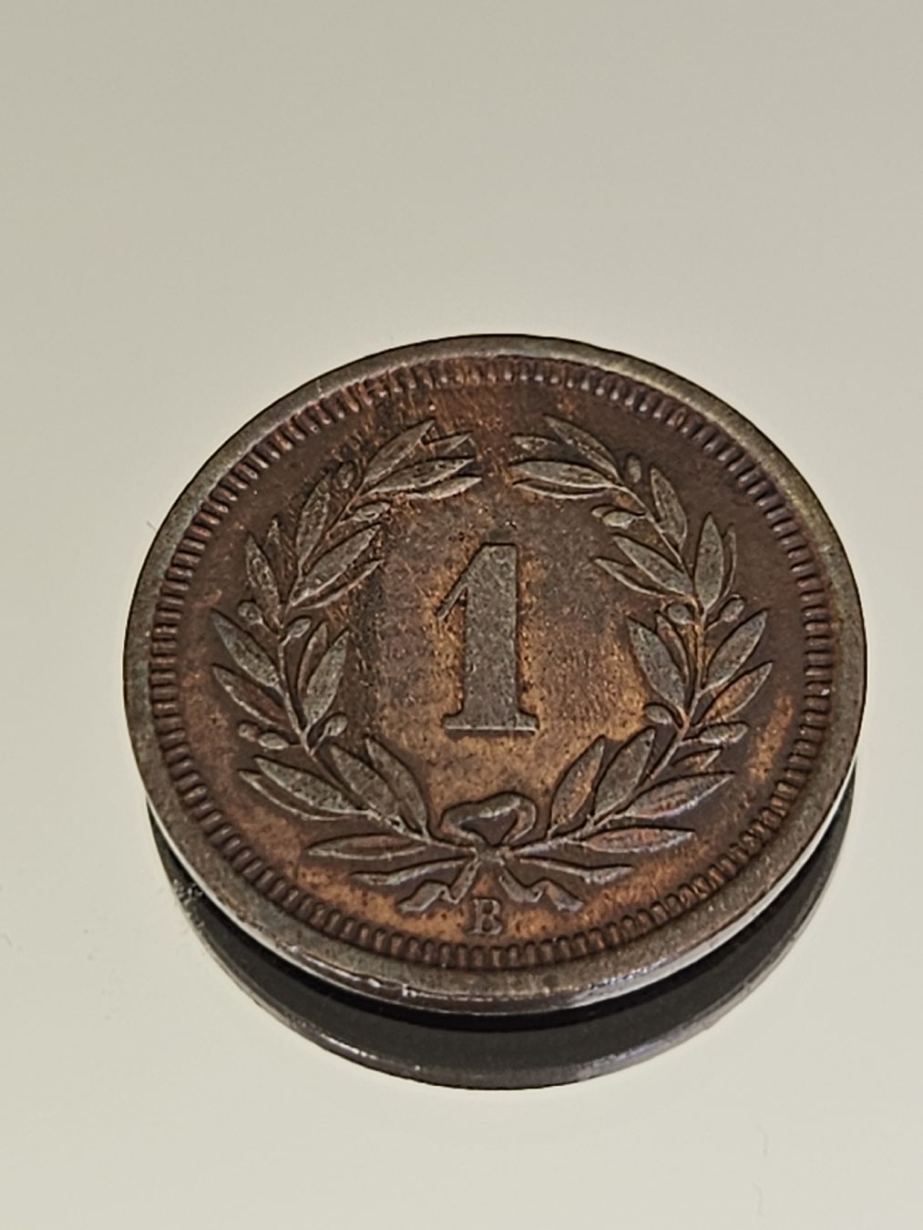 Tutti le monete: 1 Rappen 1879 – Usato da Pfäffikon ZH venduto da Melibol 1