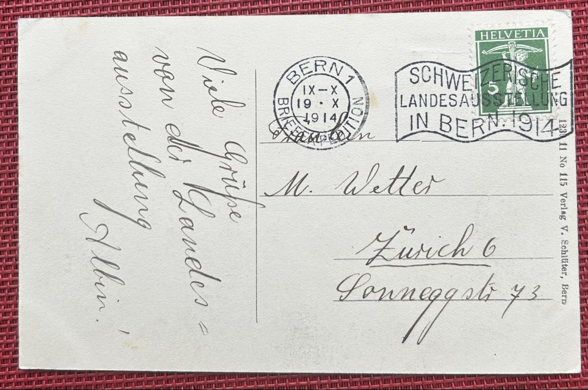 Cartoline postali: Bern Zehendermätteli – Usato da Horw venduto da Tellbub 1