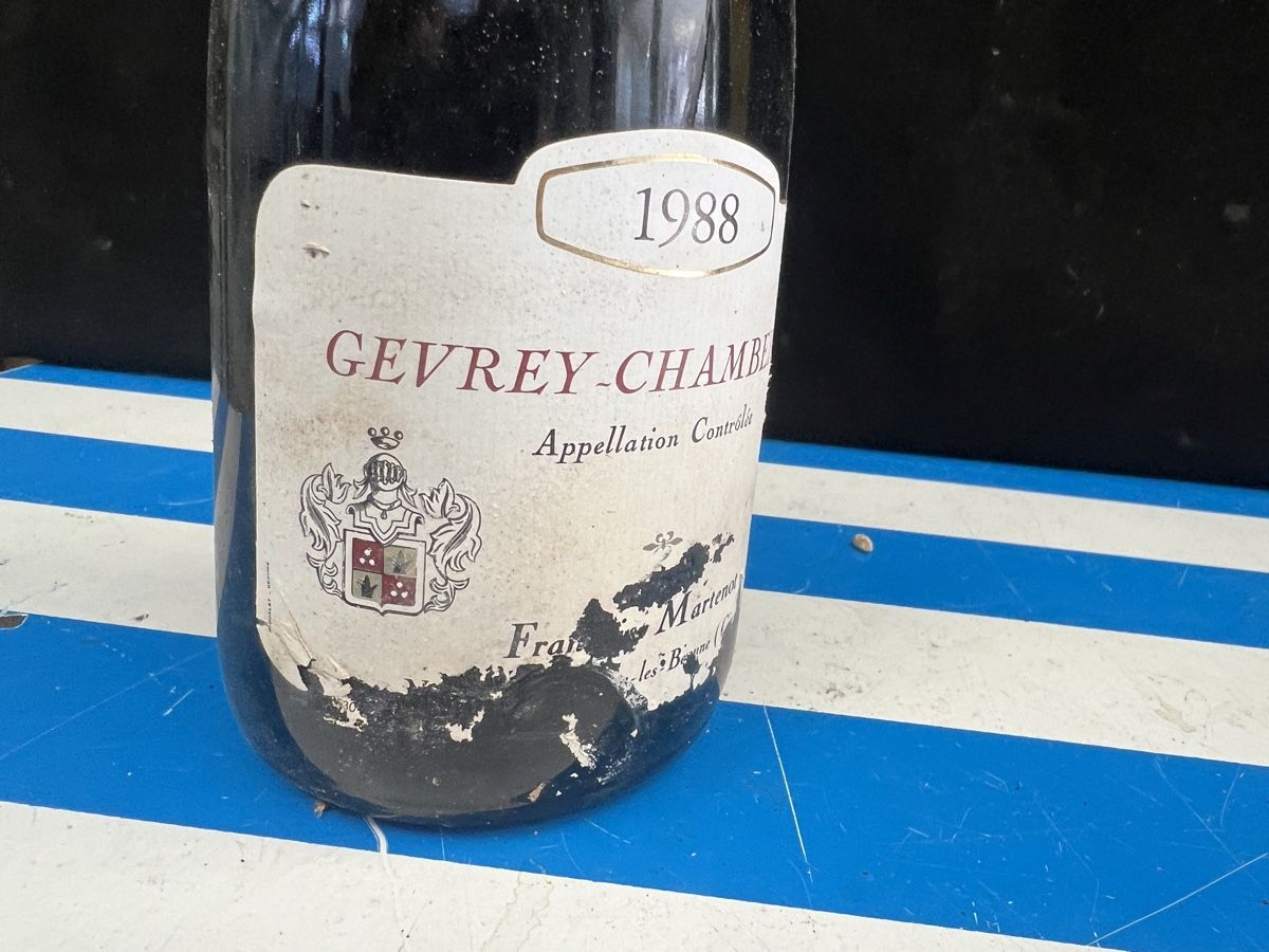 Vino: 1988 GEVREY-CHAMBERTIN BOURGOGNE – Nuovo e nell'imballaggio originale da Genève venduto da Leboucheoreilles 2