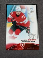 Sandro Schmid Fribourg Hockey Card Olympia