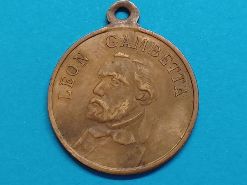 Medaillen: Leon Gambetta 1838-1882 /G27) – Gebraucht aus Schwanden GL von Suvorov