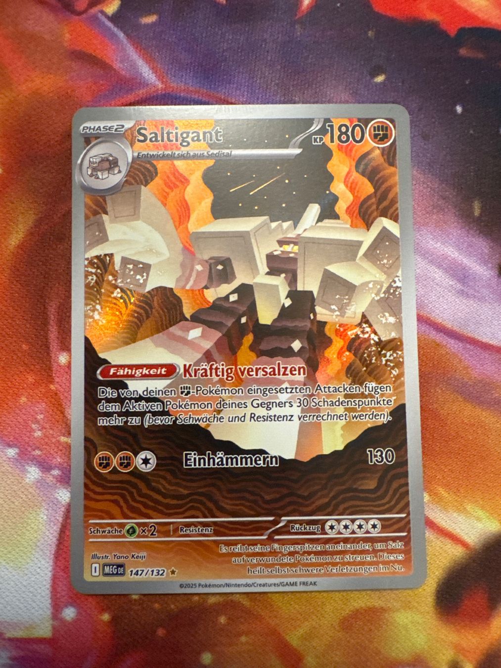 Pokémon Carte collezionabili: Saltigant MEG 147 – Usato da Windisch venduto da phil368