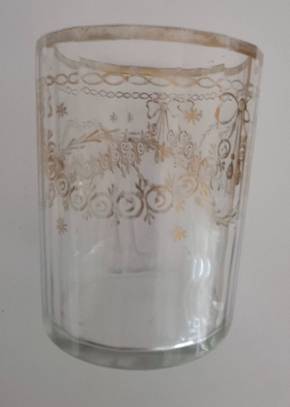 Bicchieri: Trinkglas mit Golddekor ca. 1880 – Usato da Rothrist venduto da Clanx 2