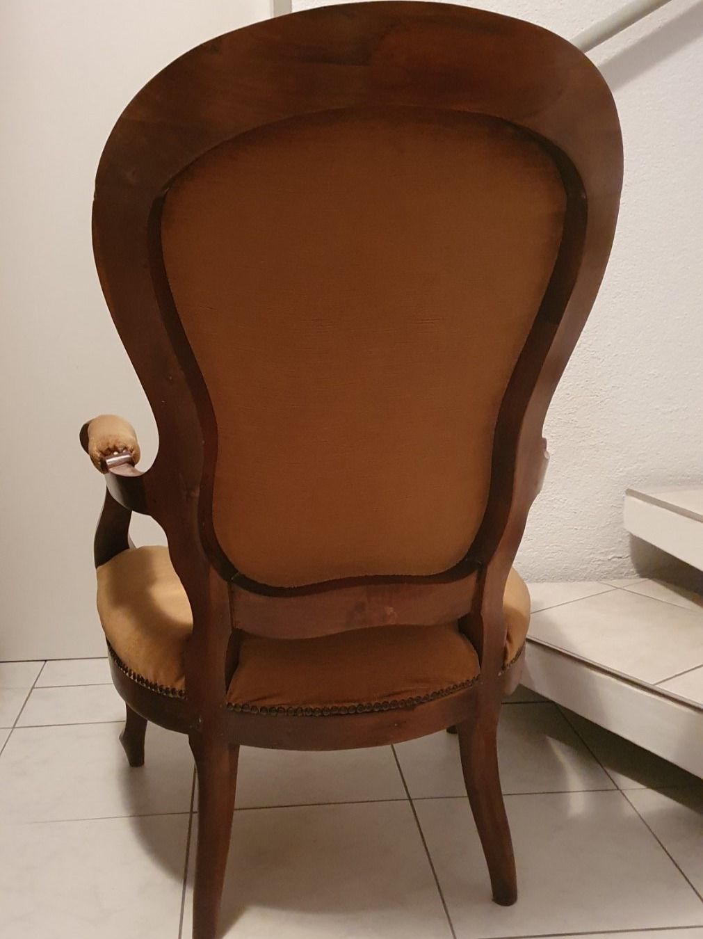 Sessel: Louis-Philippe Sessel Nussbaum,Antike – Gebraucht aus Winterthur von Ywan1 2