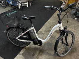 FLYER E-Bike weiss mit Korb guter Zustand