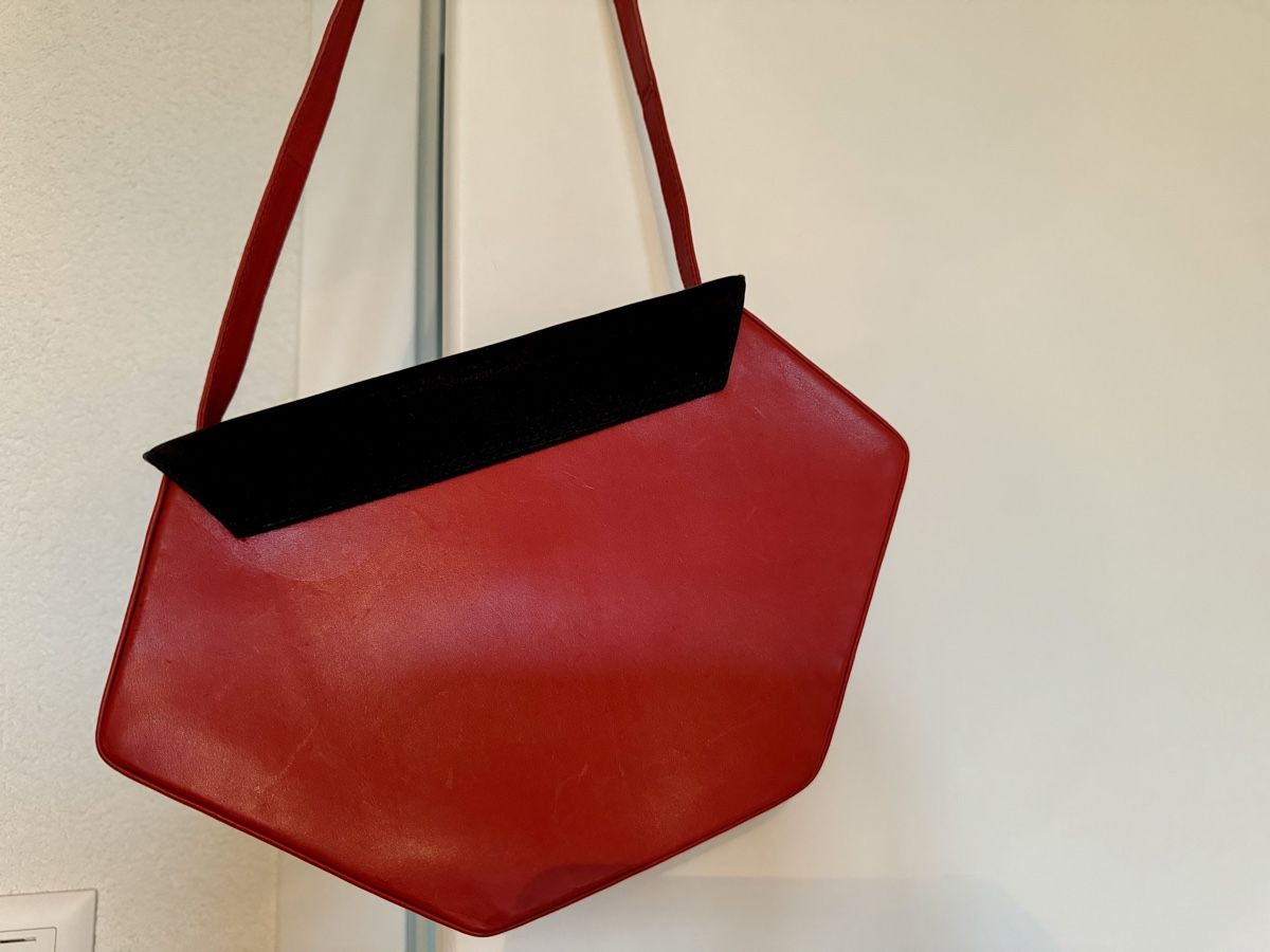 Borse da donna: Rote Lederhandtasche – Usato da Lanzenhäusern venduto da Galaa 2
