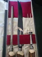 J. Sanderson & Son  3-teiliges Vintage-Set im Etui