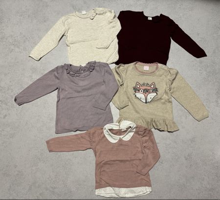 5 Langarm (Strick-)Oberteile, Pullover Gr. 92 und 98