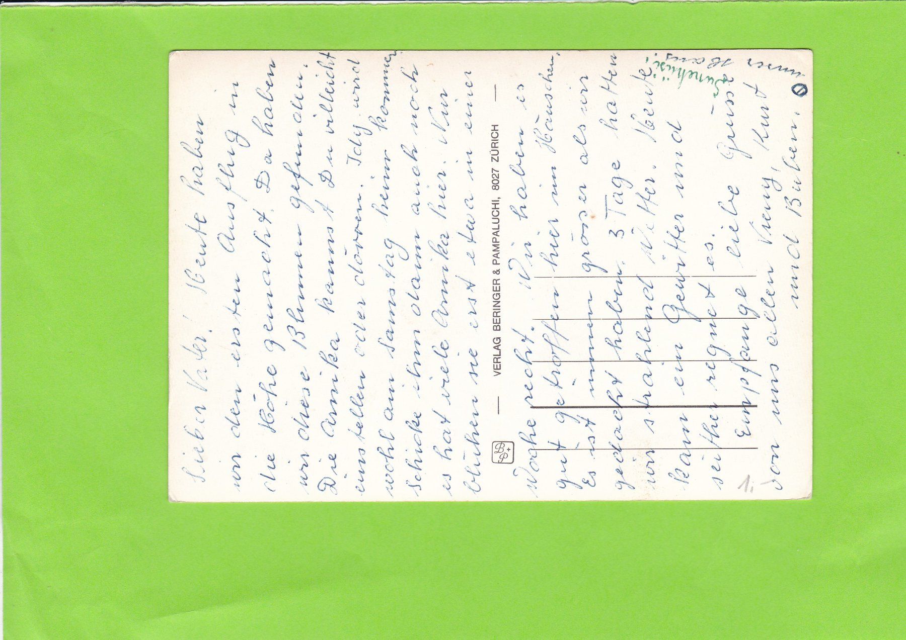 Cartoline postali: Mürren – Usato da St. Peterzell venduto da neckertal 1