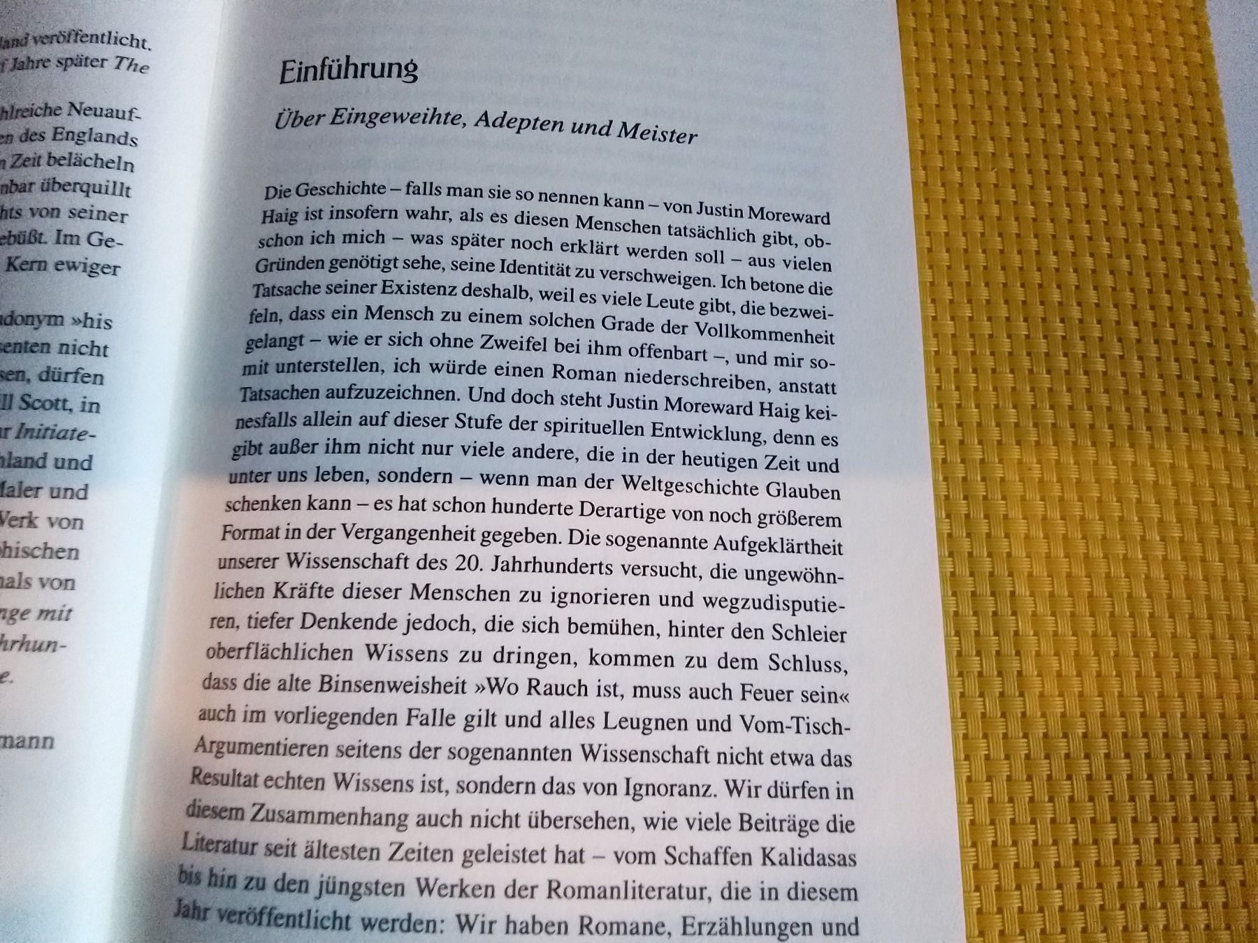 Libri: Der Eingeweihte - Eindrücke einer grossen Seele - Band 1 – Usato da Rebstein venduto da Buchsi03 4