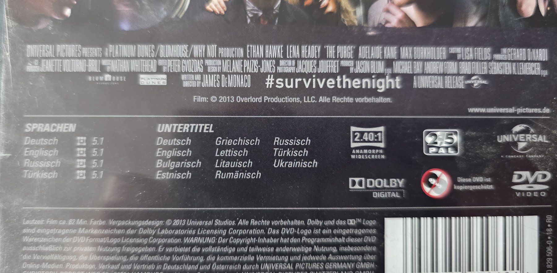 Tutti i DVDs: DVD The Purge – Usato da Oetwil am See venduto da fineli2 1