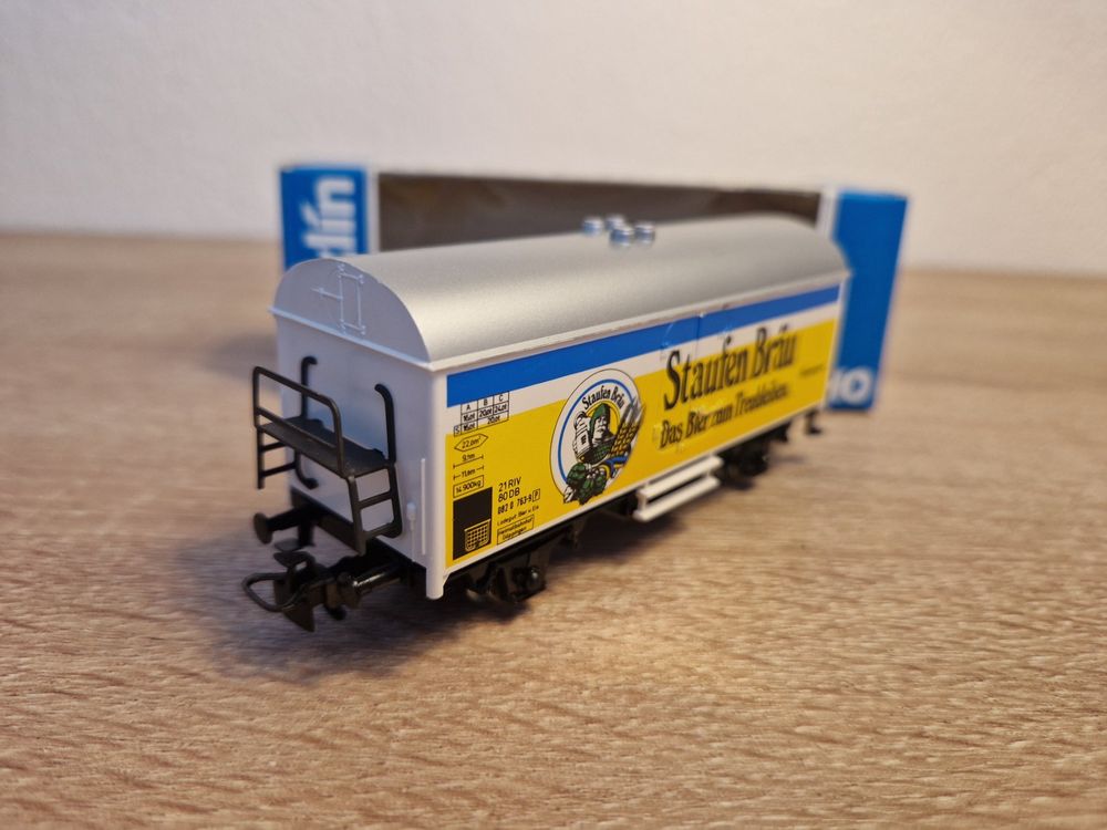 Wagon à Minerai Märklin H0 48440 - Neuf Sous Emballage D'origine - Gris, Courant Alternatif
