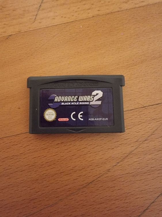 ADVANCE WARS 2 BLACK HOLE RISING - NOTICE ORIGINALE GAMEBOY