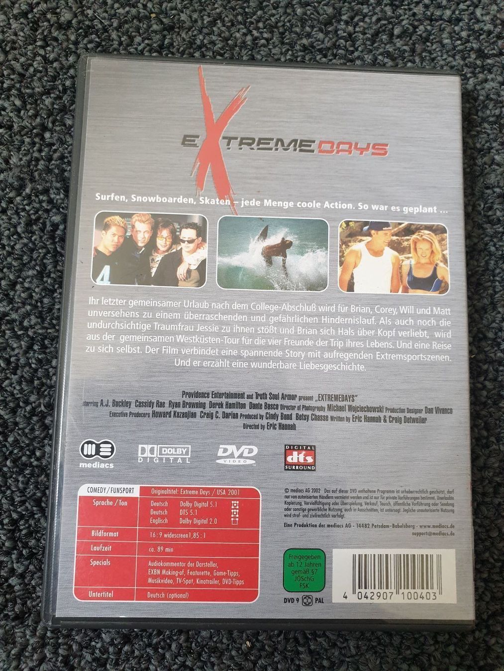Tutti i DVDs: EXTREME DAYS (1875) – Usato da Ruswil venduto da M71 1