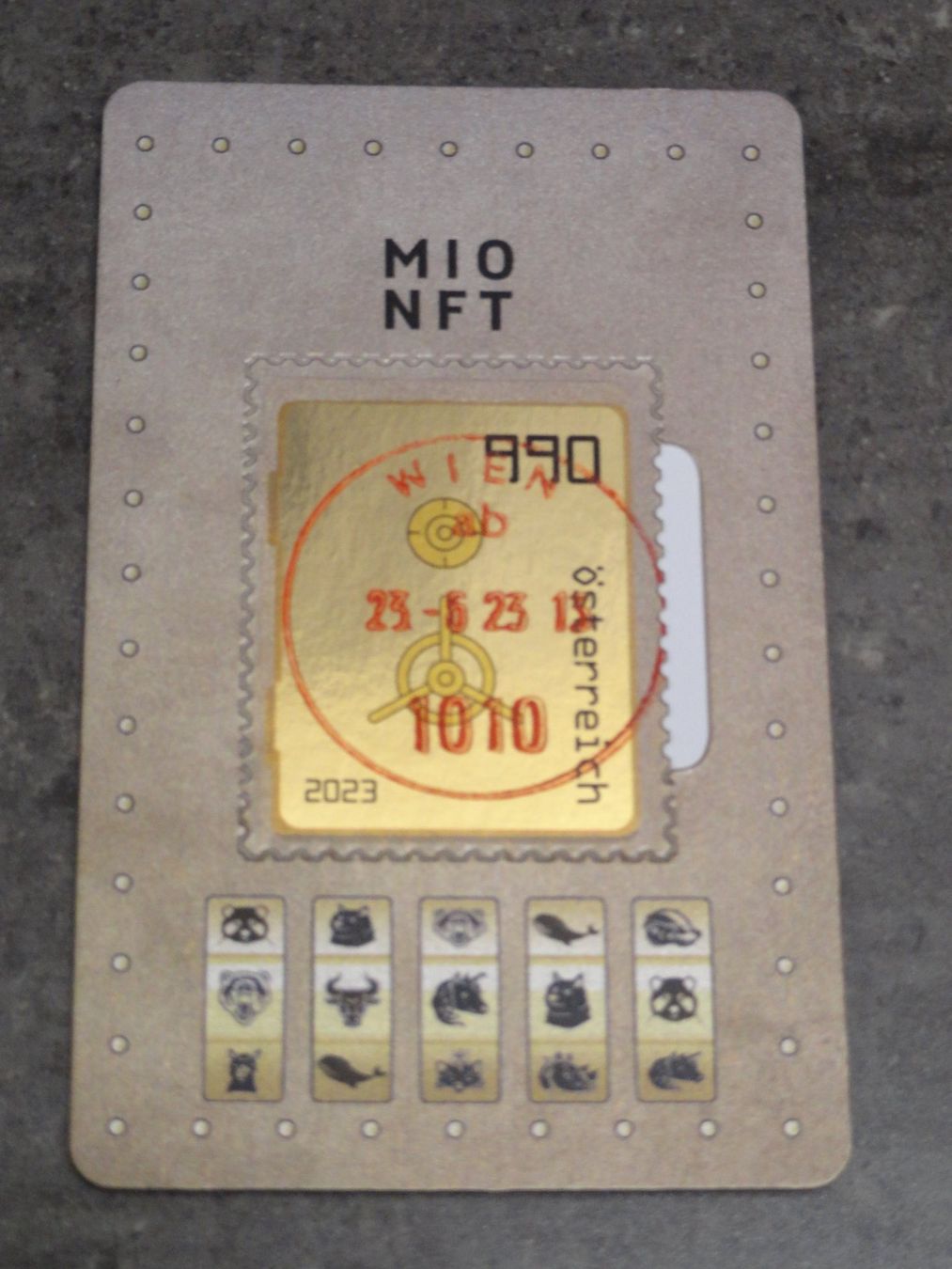 Alle Briefmarken: GESTEMPELTE Crypto Stamp 5.0 Safe: FLÄSCHCHEN – Neu (gemäss Beschreibung) aus Dagmersellen von dribbeldrago10