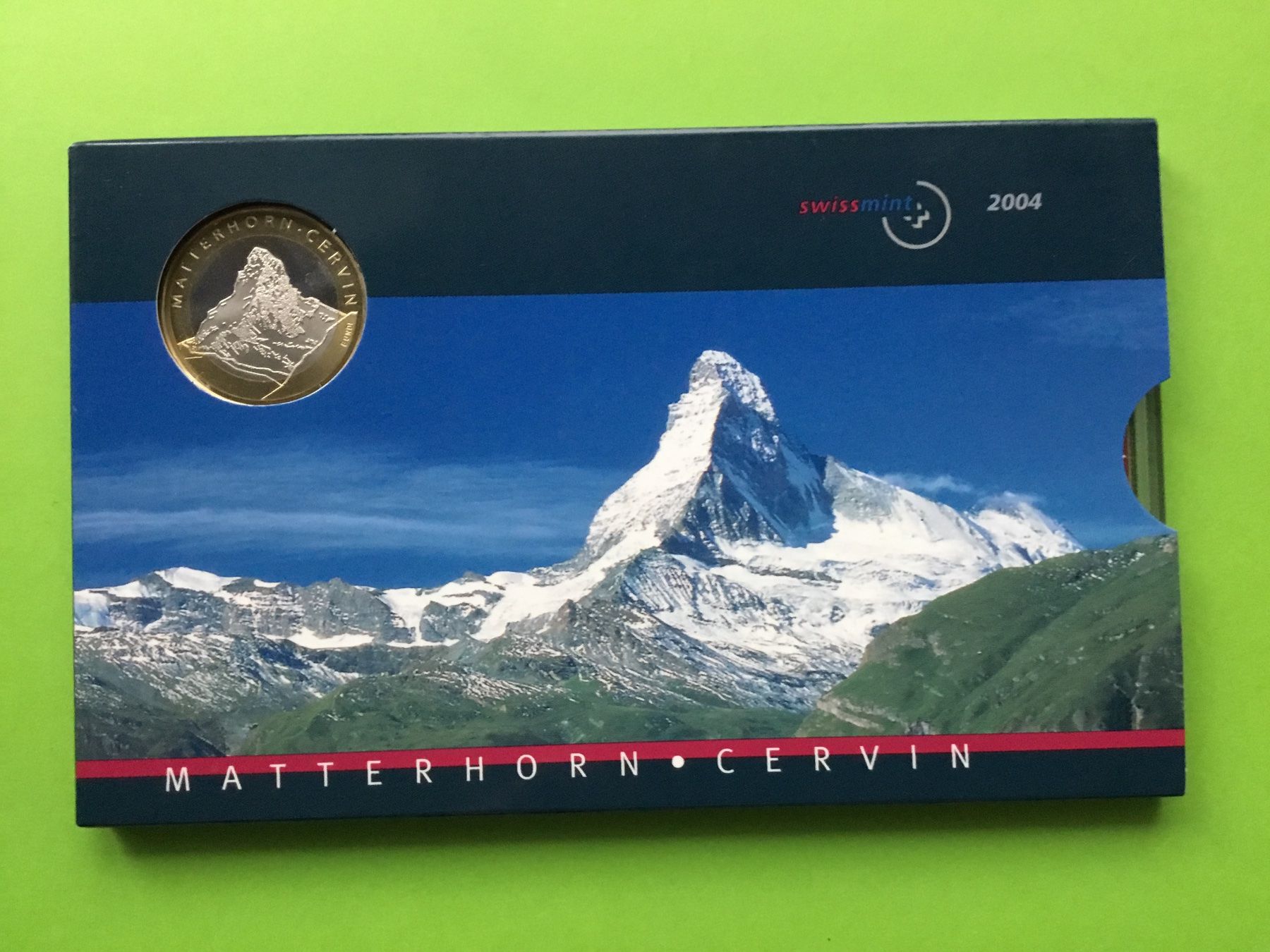 Tutti le monete: Münzsatz Matterhorn 2004 Stgl – Nuovo e nell'imballaggio originale da St. Margrethen SG venduto da alfapeugeot10 3