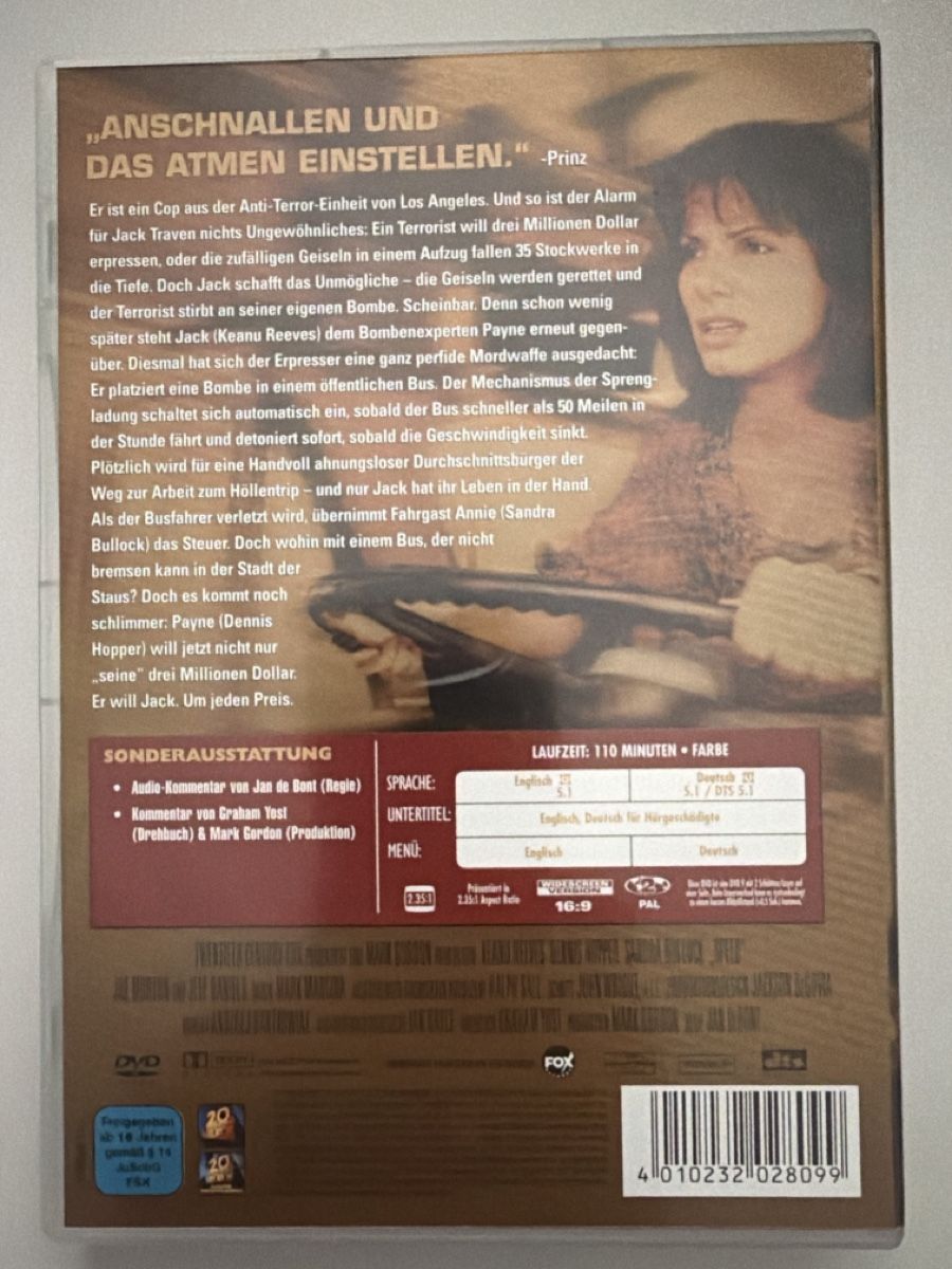 Alle DVDs: DVD Speed  – Gebraucht aus Winkel von mic_8kbz 1