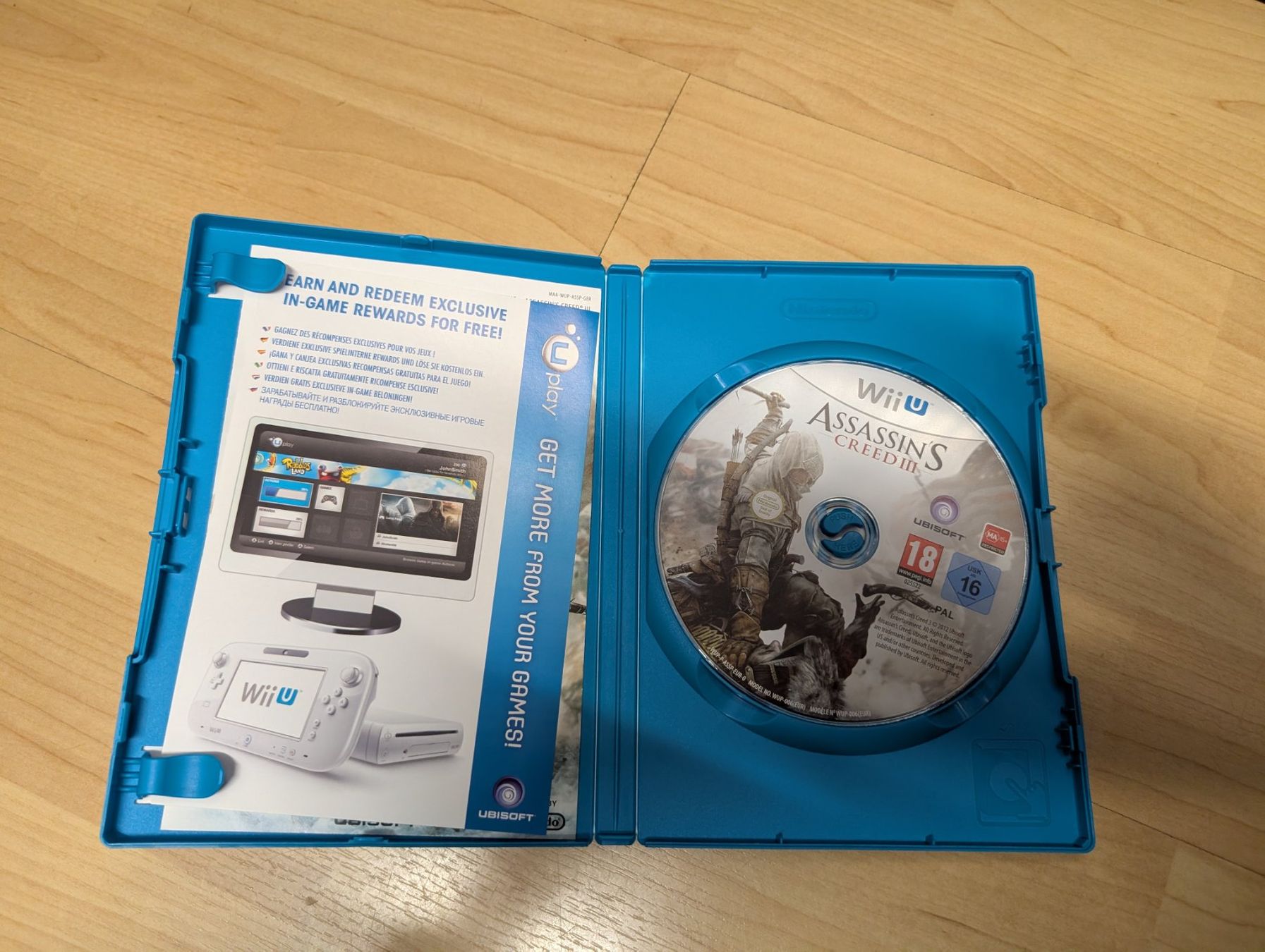 Giochi: Assassin's Creed III Nintendo Wii u – Usato da Giubiasco venduto da Ticinerd 2
