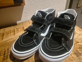Vans Sneaker Sk8-Mid Klett schwarz guter Zustand