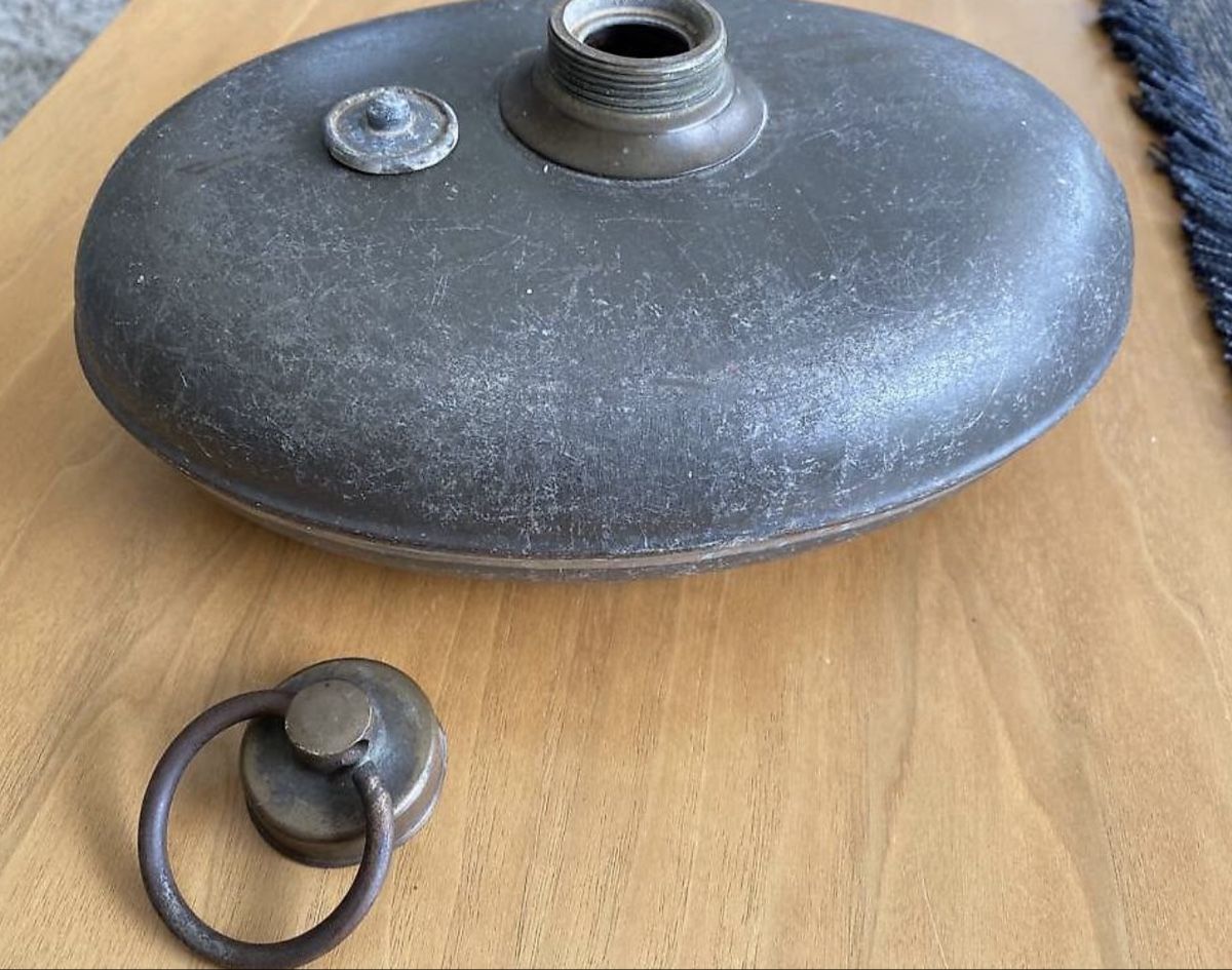 Altri elettrodomestici e apparecchi d’epoca: Antike Eisen-Bettflasche – Usato da Lüchingen venduto da ebkaufsuche 1