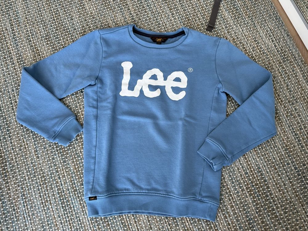 Sweat enfant Lee bleu taille 146 1