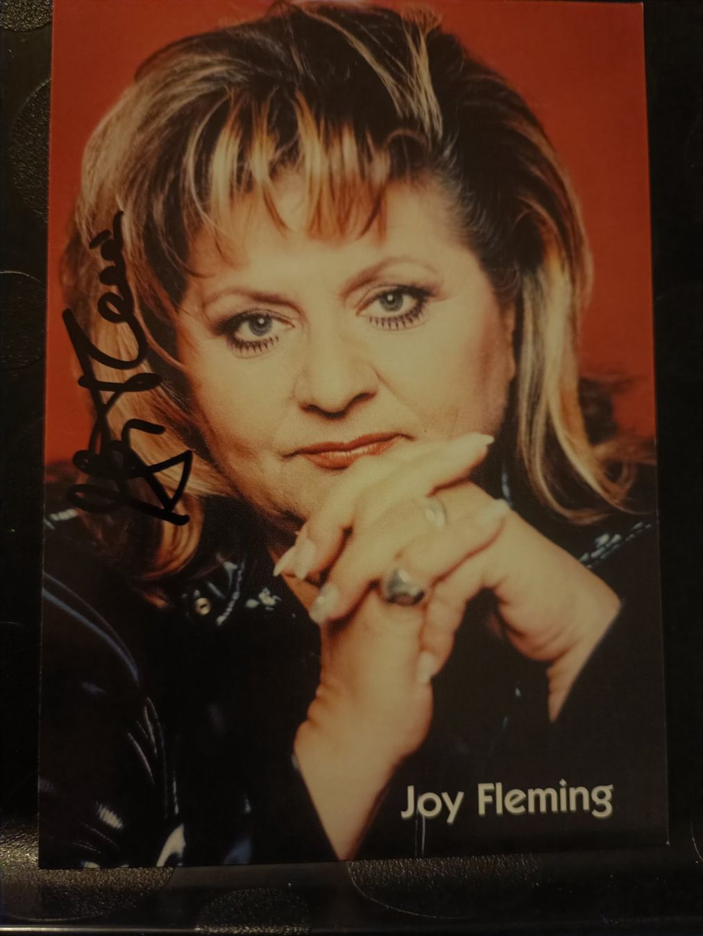 Autografi: Joy Fleming - handsigniert - †2017 – Usato da Menziken venduto da Artographs