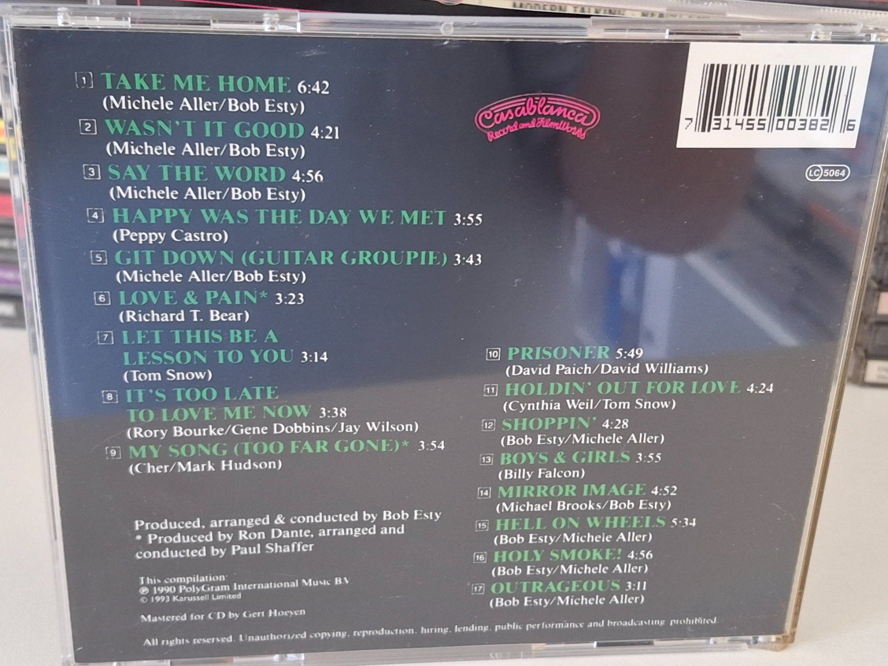 CD: CD Cher -Take Me Home &  Prisoner – Usato da Aarberg venduto da Jackup1 1