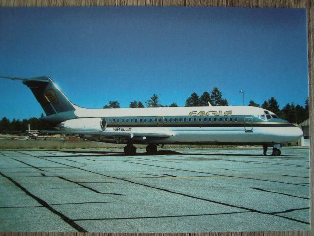 Cartes postales: Eagle DC-9-14 N949L – Neuf avec emballage d'origine à Thun par Abigboss