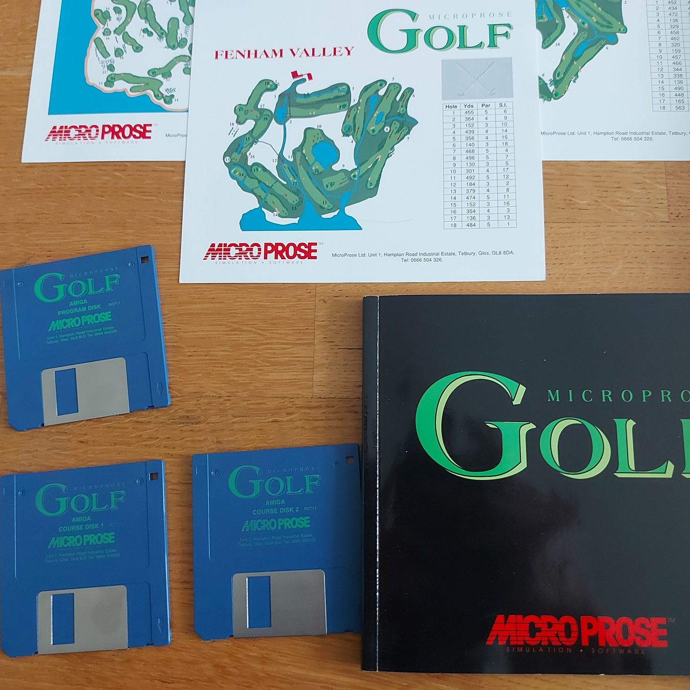 Spiele: Microprose Golf OVP Amiga – Gebraucht aus Aarau von Kaesekuchen2000 8