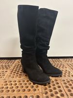 Stiefel schwarz, Grösse 40