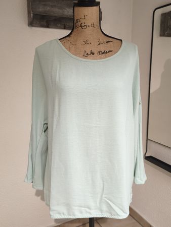 Damen Oberteil hellgrün Grösse L 100% Polyester