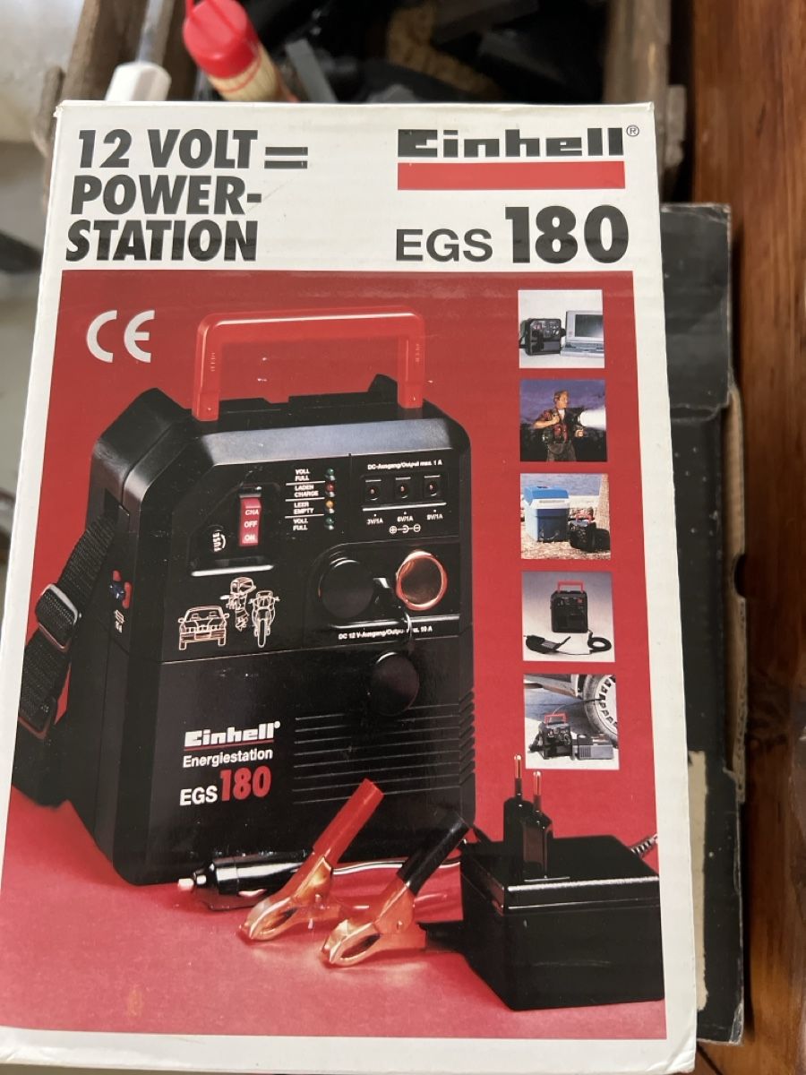 Einhell Batterie-Ladegeräte: Einhell Power-Station EGS 180 12 Volt Neu – Neu und originalverpackt aus Emmenbruecke von Amstadc