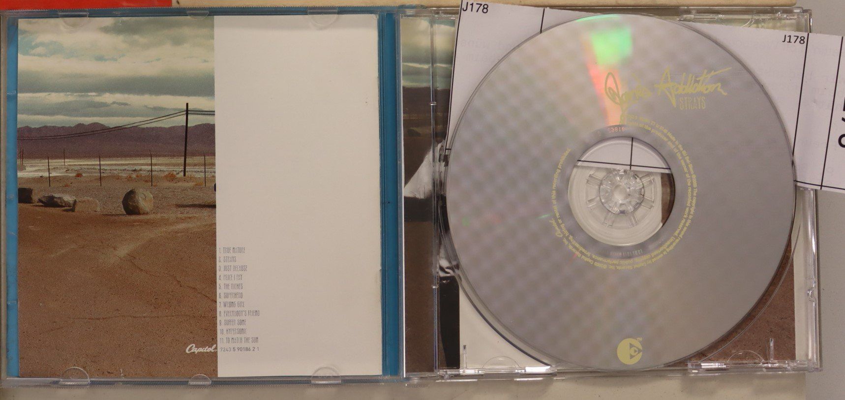 CD: Jane's Addiction - Strays – Usato da Luzern venduto da CONTENTI 1