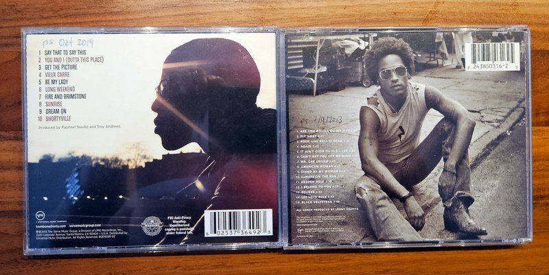 CD: 2 CDs Soul: Lenny Kravitz, Trombone Shorty – Usato da Zürich venduto da phillyboy2007 1