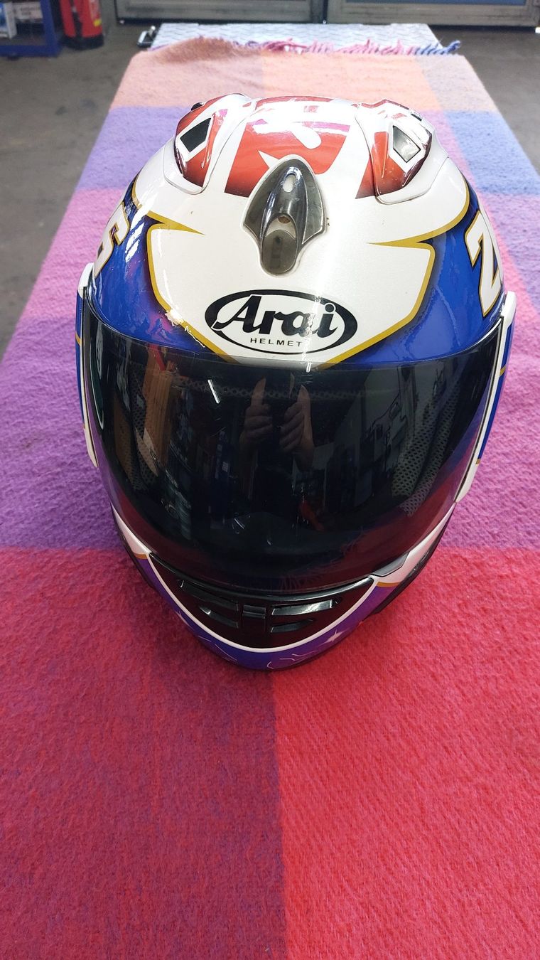 Arai Caschi & visiere: Arai Little Samurai Motorradhelm, Grösse  XL – Nuovo (secondo la descrizione) da Orpund venduto da Regenbogen19 1