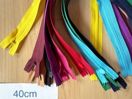 Reissverschlüsse   10 Stk 40 cm  (43)   nahtverdeckt!!!  TOP