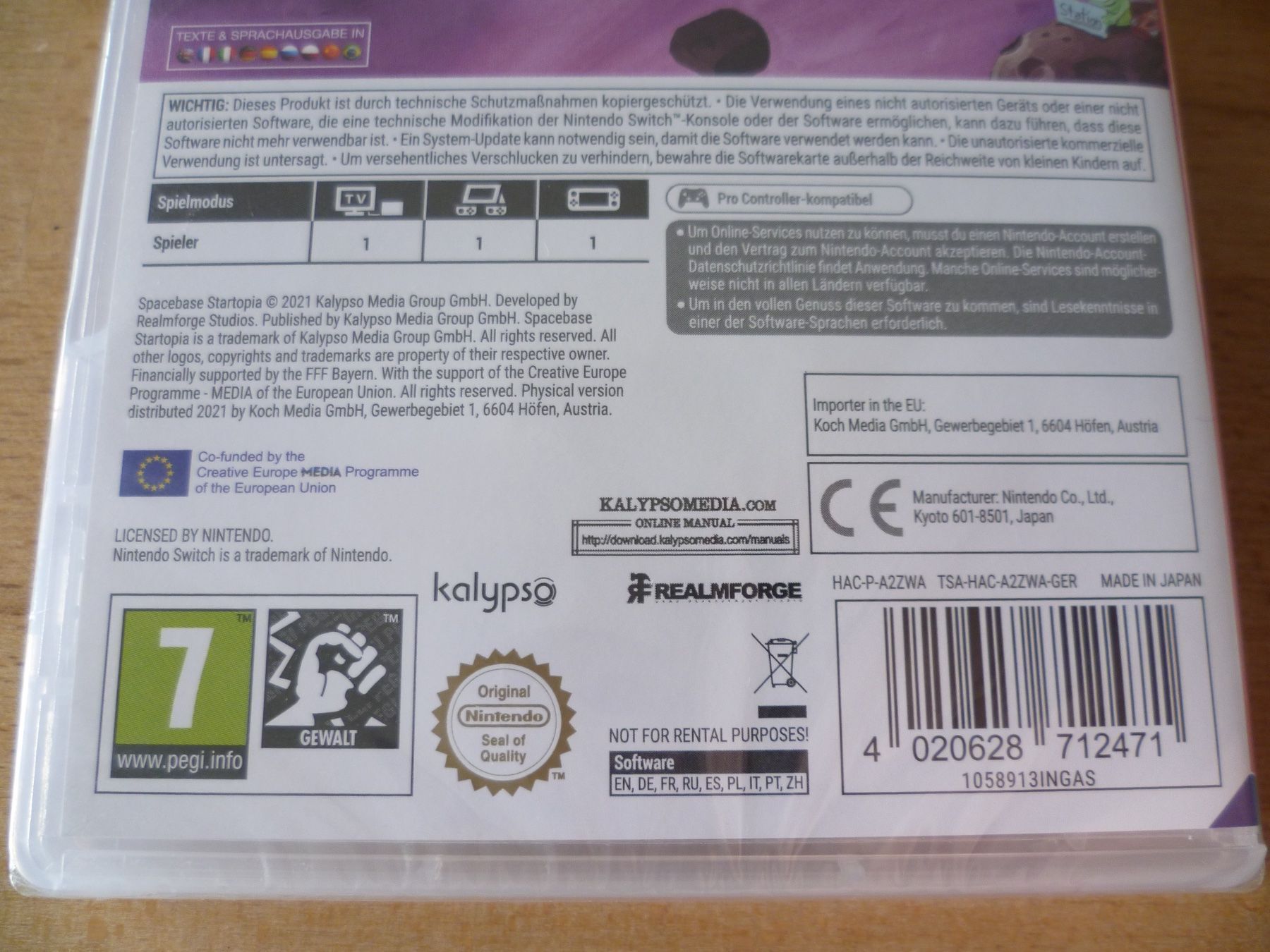 Nintendo Giochi: Spacebase Startopia - Nintendo Switch (FABRIKNEU) – Nuovo e nell'imballaggio originale da Thalwil venduto da ranx 2