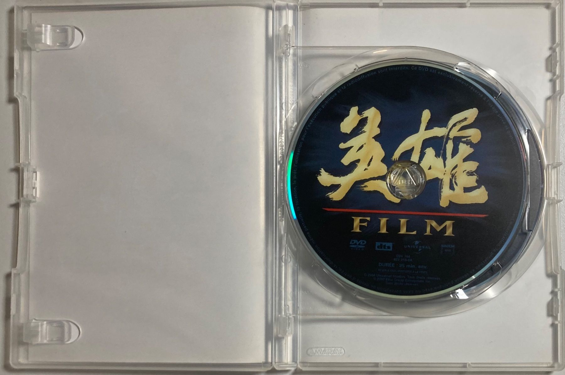 Tutti i DVDs: JET LI - HERO – Usato da Poliez-Pittet venduto da Newtown-Records 2