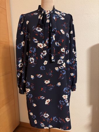 Robe My Twin Twinset motif floral bleu taille M