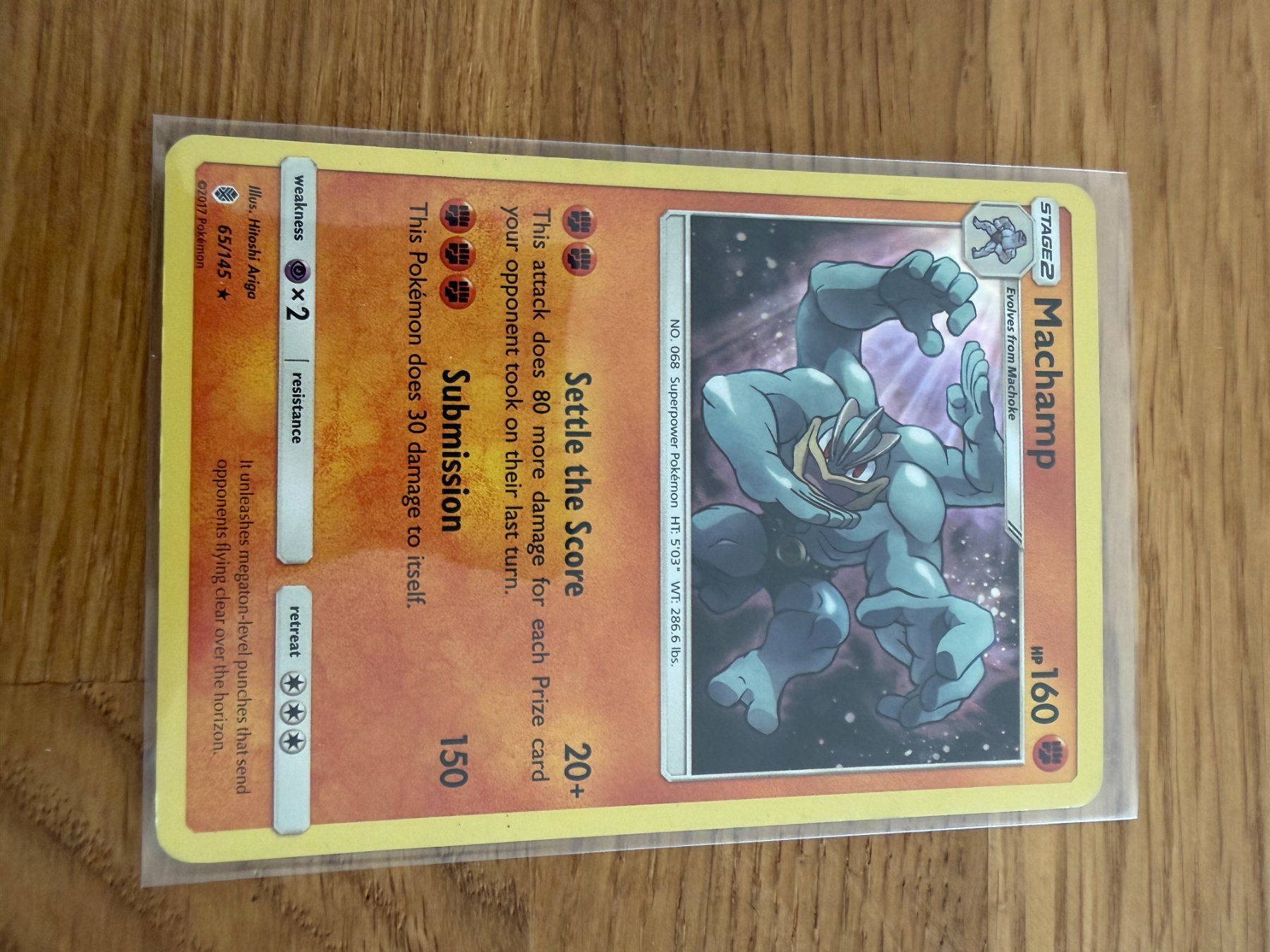 Pokémon Sammelbilder & Trading cards: Machamp 65/145 – Gebraucht aus Amriswil von sim_nlb6
