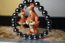 Hämatit   Armband Kugel 10mm Topstone